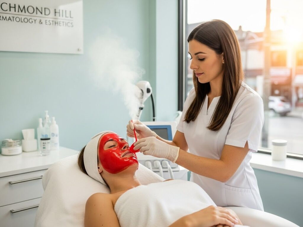 Clinical Fire and Ice Facial in Richmond Hill for Radiant Skin